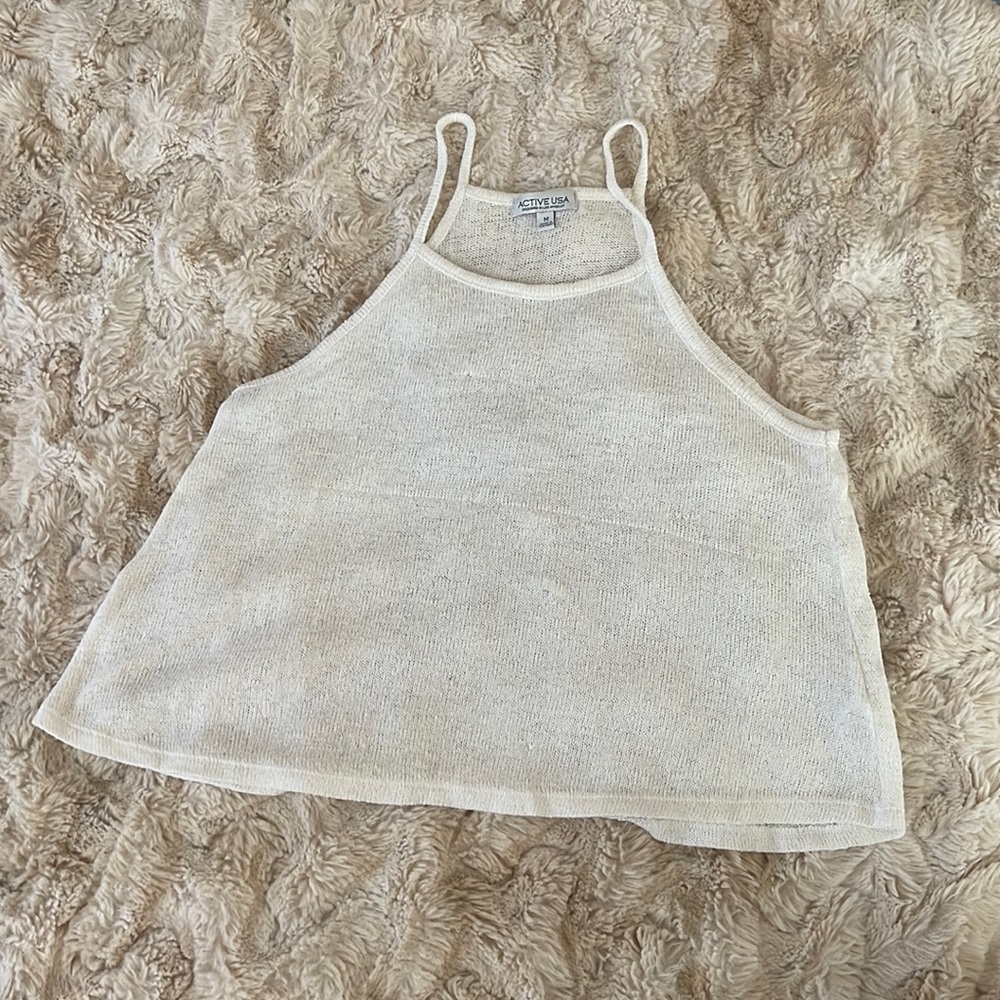 Ivory white tank